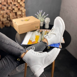 Ботинки Dr Martens 1460 white (МЕХ)