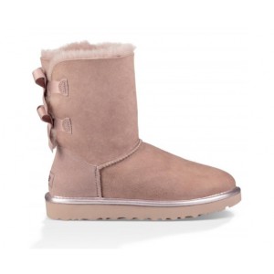 UGG Bailey Bow II Metallic 1019034 Dusk (Pink)