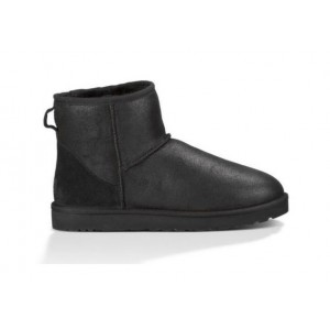 UGG Classic Mini II 101622 (Black Leather)