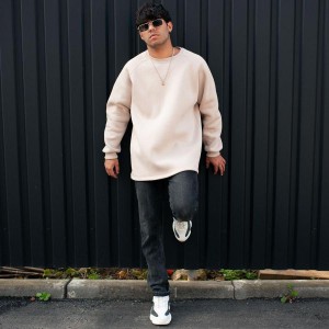 Свитшот South basic fleece beige