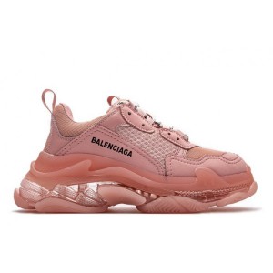 Кроссовки Balenciaga Triple S Clear Sole, Pink