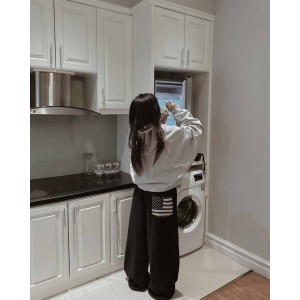 Обʼємні Штани з резинкою  -  rz 260