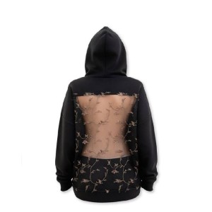 Зіп-худі з прозорою спинкою  -  rz 279