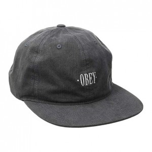 Кепка Obey Wilheim Strap-Back Hat Black