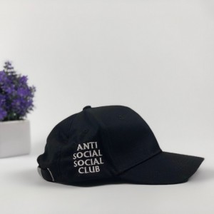 Кепка  Anti Social Social Club ASSC (черная)