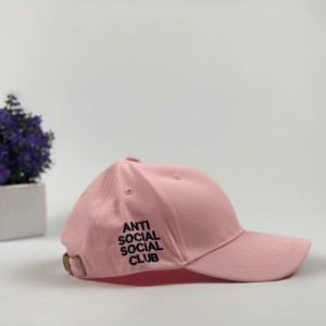 Кепка  Anti Social Social Club ASSC (розовая)
