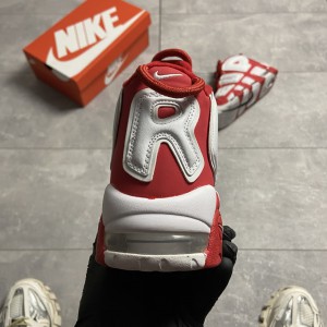 Кроссовки Supreme x Nike Air More Uptempo Red 