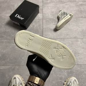 Кеды Dior B23 High-Top Grey White