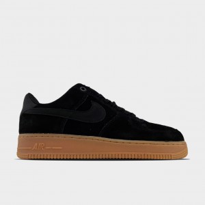 Кроссовки Nike Air Force 1 Low Suede Black Gum