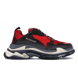 Кроссовки Balenciaga Triple S Red Black