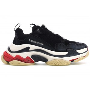 Кроссовки Balenciaga Triple-S "Black/White/Red" 