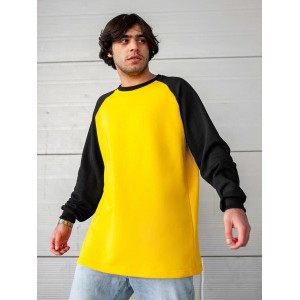 Свитшот South Oversize yellow\black