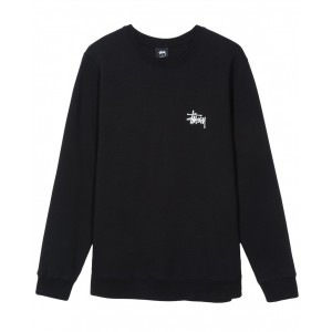 Свитшот Stussy Basic Logo "Black"