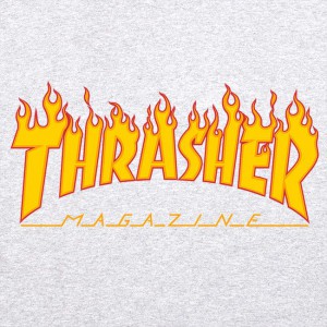 Thrasher Mag Logo Hood 'Gray'