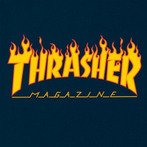 Thrasher Mag Logo Hood 'Blue'